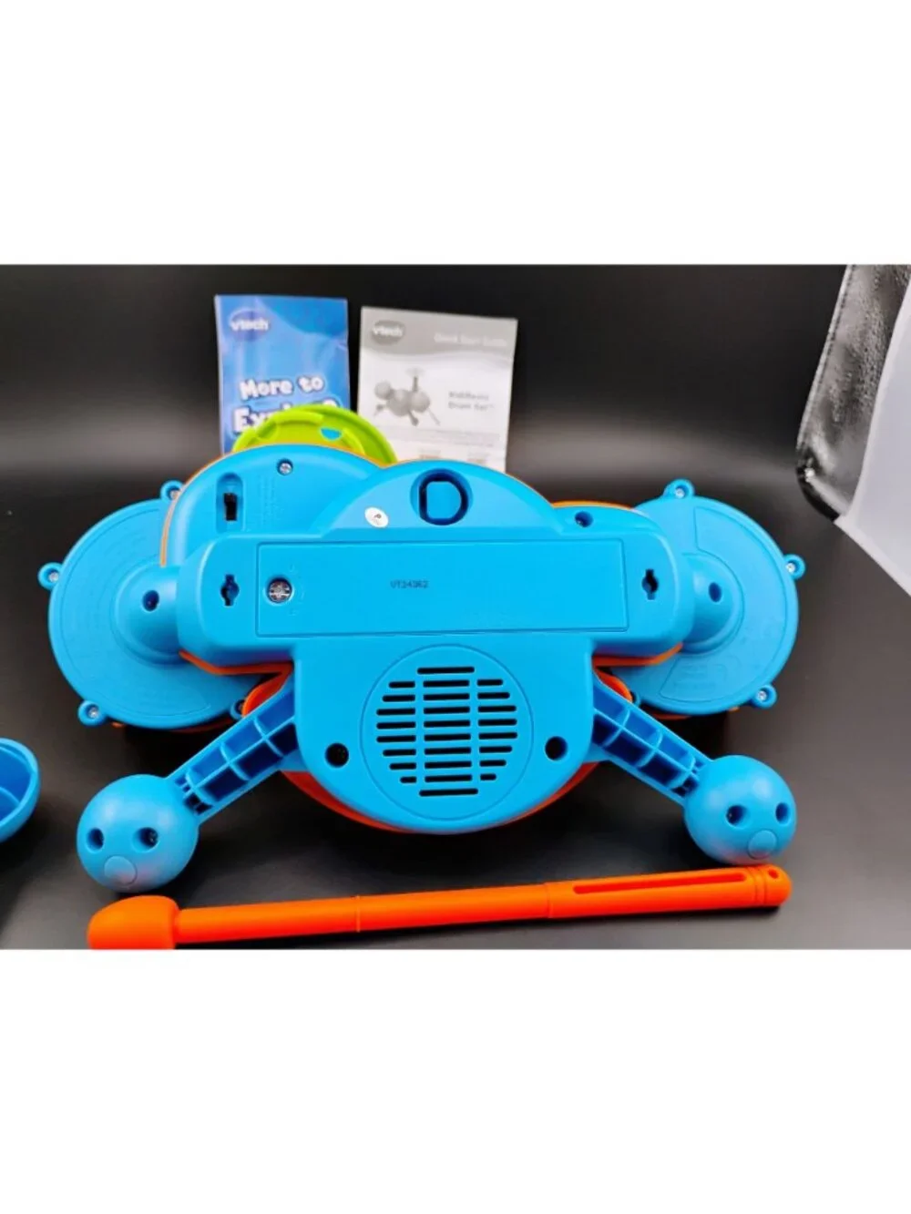 VTech KidiBeats Kids Electronic Drum Set With Accessories